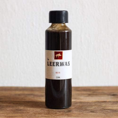 Leerwas Bruin 250ml - Lekkerhoning.nl