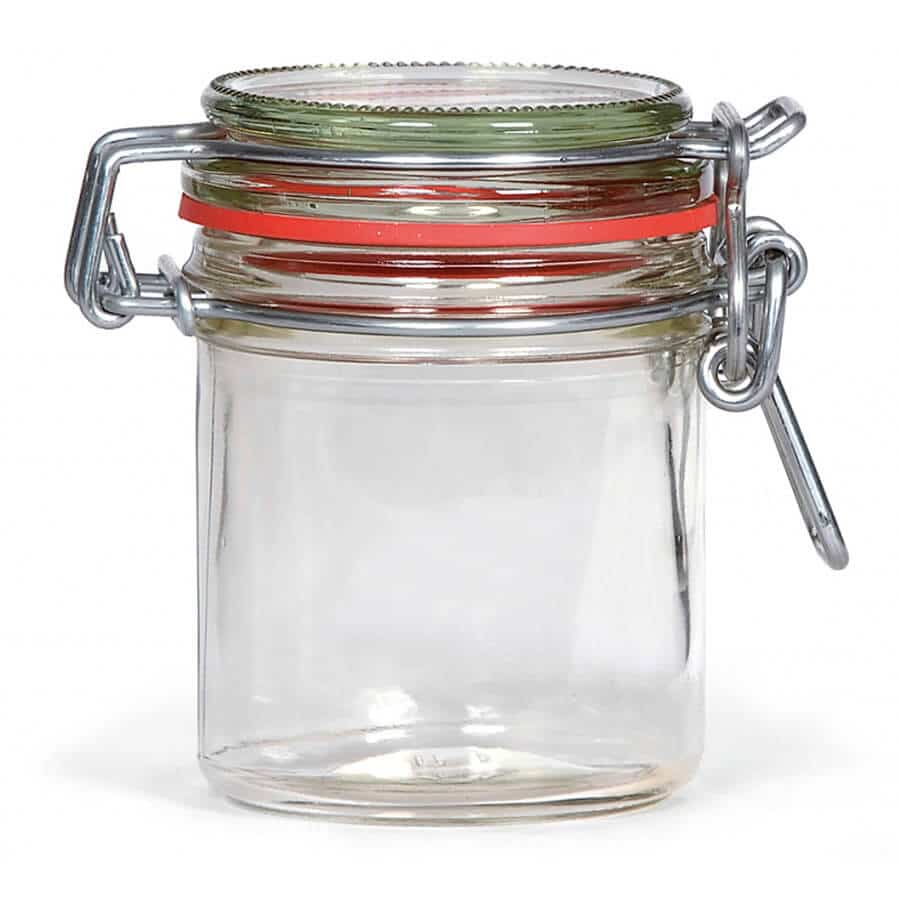 weck voorraadpot 167ml tray van 6 stuks - Lekkerhoning.nl