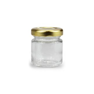 Spelen met Grondig leg uit Glazen pot rond 41 ml - per tray van 46 stuks kopen? - Lekkerhoning.nl