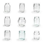 consumptie Paradox Regeringsverordening Glazen potjes kopen? Glazen pot Met deksel óf zonder